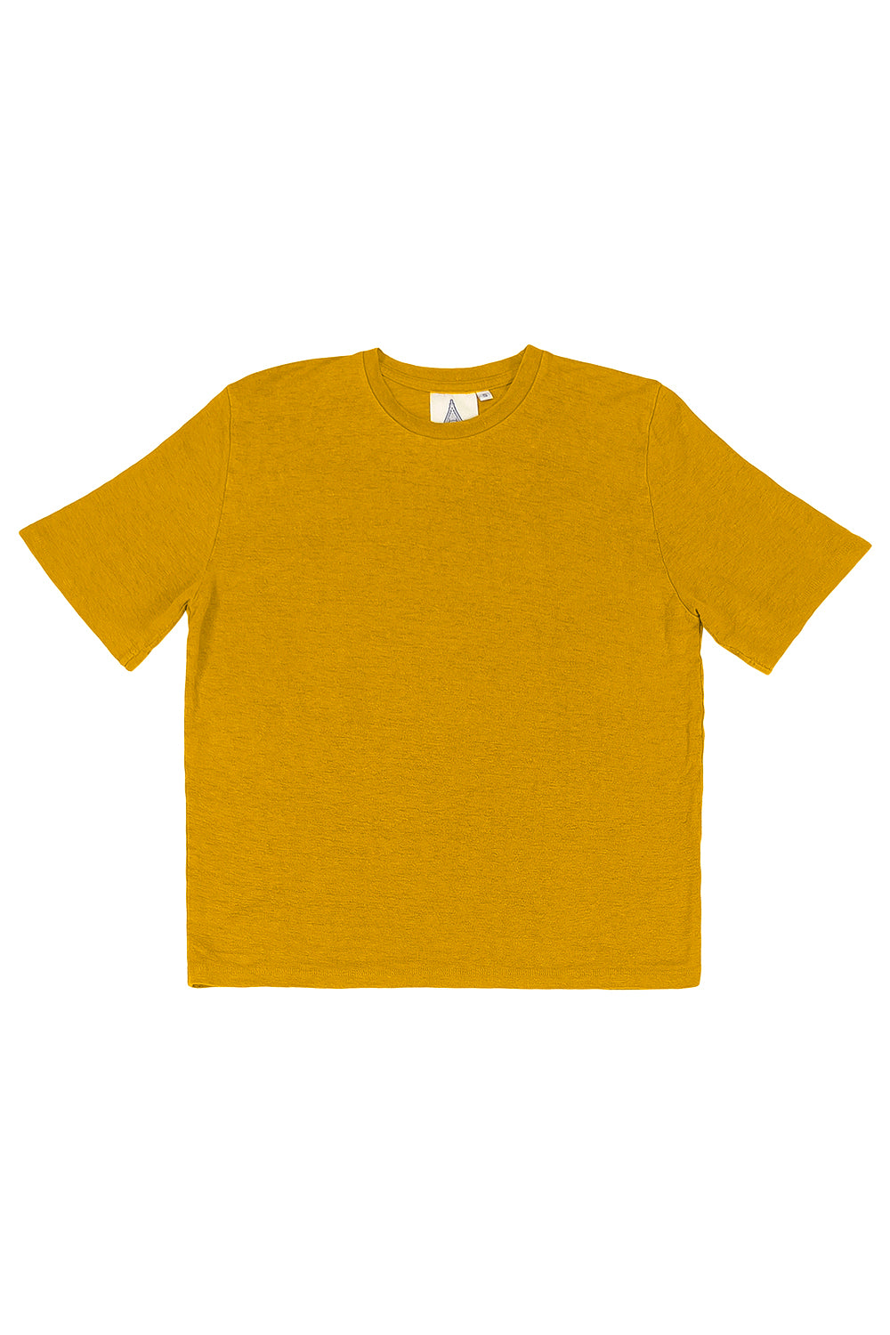 Dakota - 100% Hemp Cropped Tee | Jungmaven Hemp Clothing & Accessories / Color: Spicy Mustard