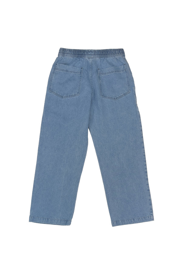 Denim Ocean Pant | Jungmaven Hemp Clothing & Accessories / model_desc: Light Back