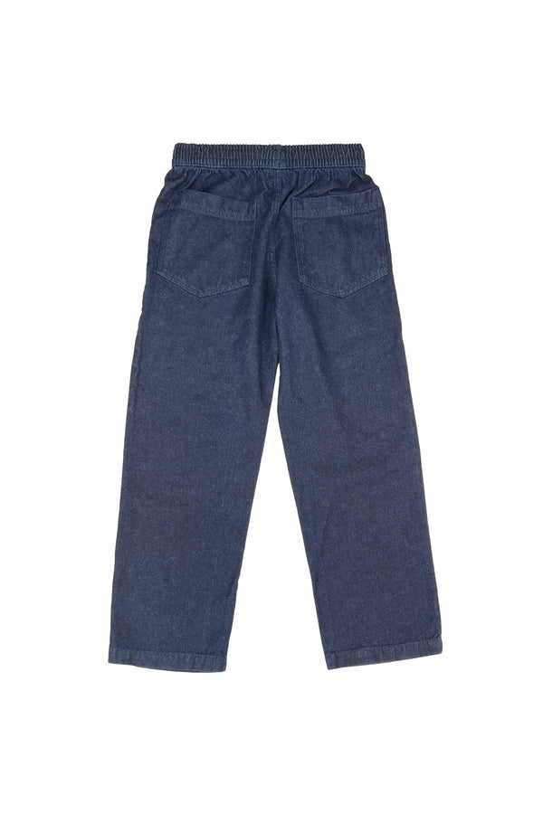 Denim Ocean Pant | Jungmaven Hemp Clothing & Accessories / model_desc: Dark Back