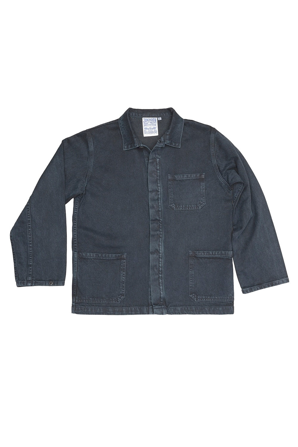 Denim Olympic Jacket | Jungmaven Hemp Clothing & Accessories - USA
