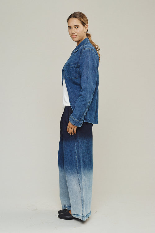 Ombre Disco Denim Pant | Jungmaven Hemp Clothing & Accessories / Color: