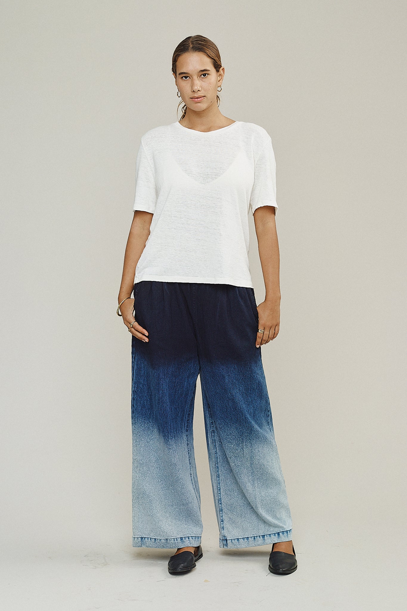 Ombre Disco Denim Pant | Jungmaven Hemp Clothing & Accessories / Color: