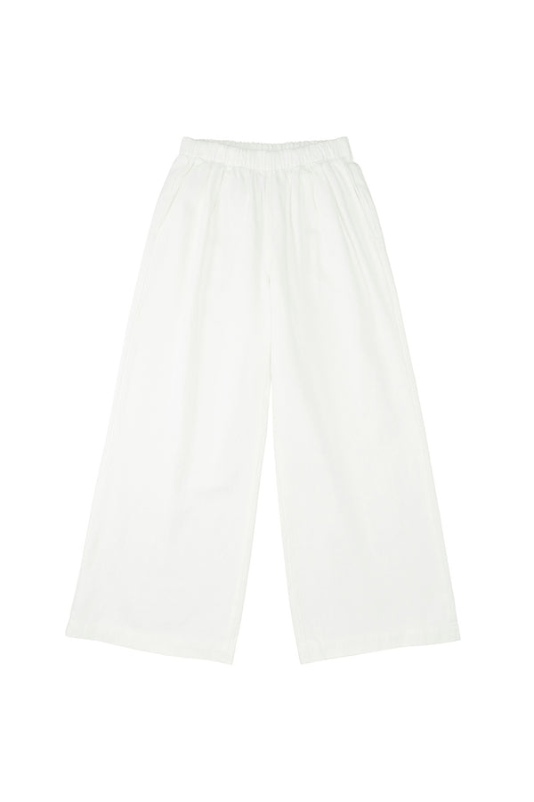 Disco Pant | Jungmaven Hemp Clothing & Accessories / Color: Washed White