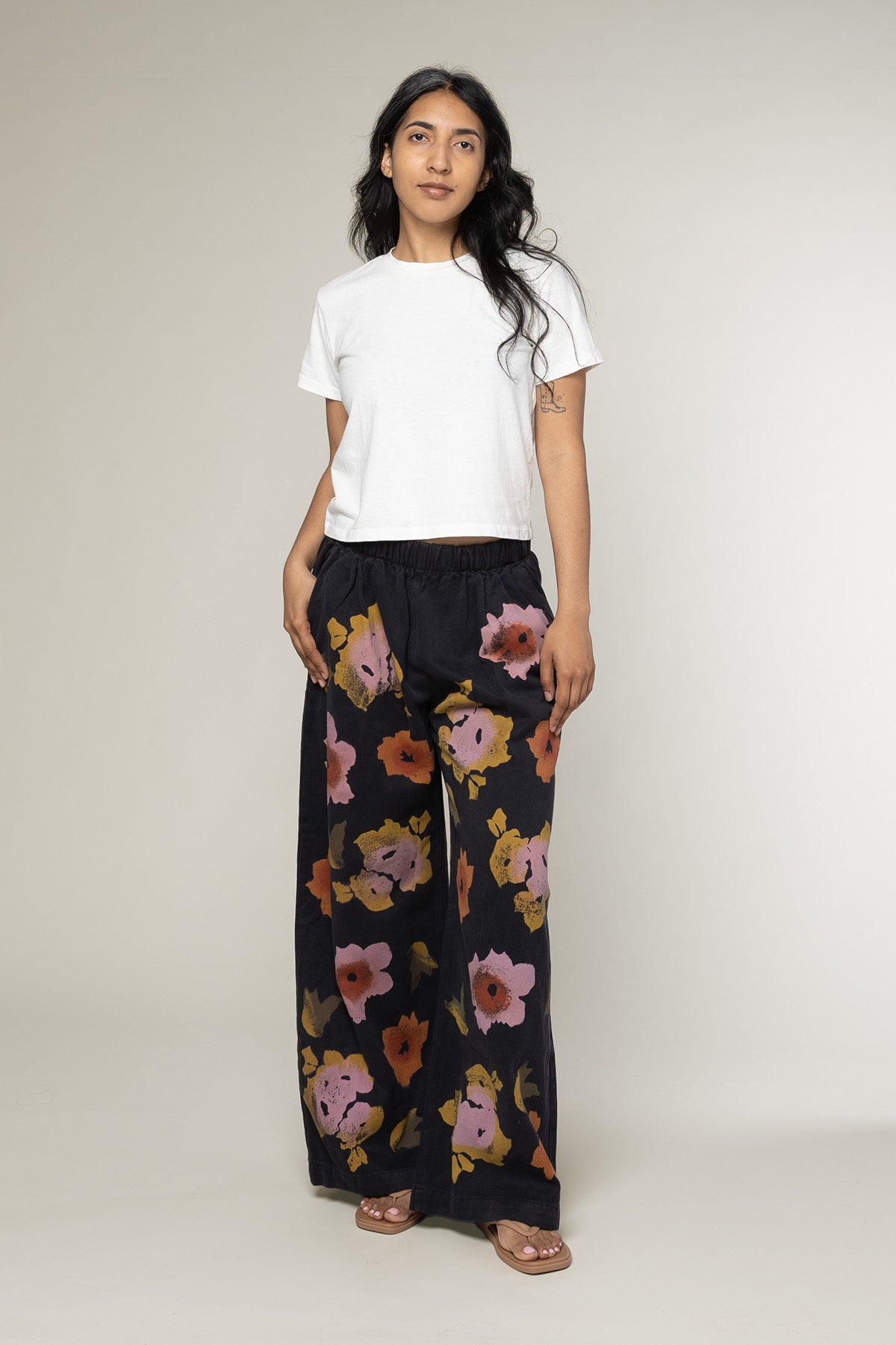 Floral Disco Twill Pant | Jungmaven Hemp Clothing & Accessories
