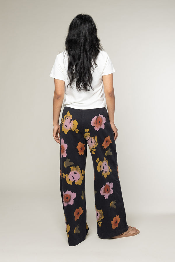Floral Disco Twill Pant | Jungmaven Hemp Clothing & Accessories / Color: 