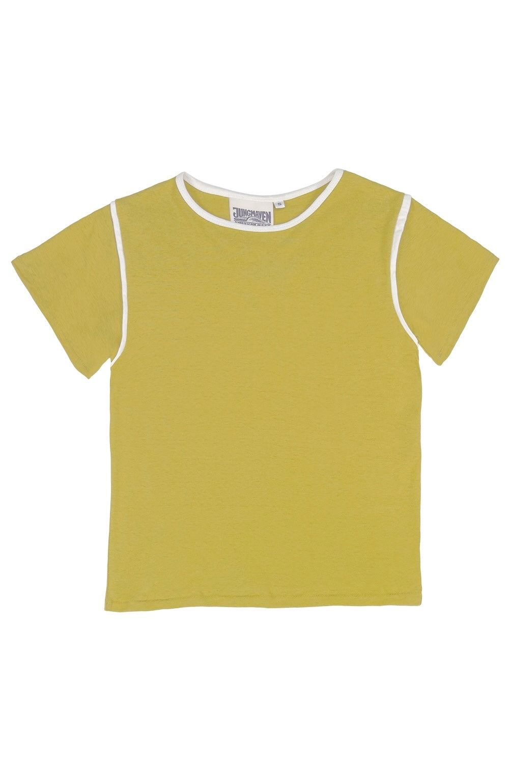 Dumphy Tee | Jungmaven Hemp Clothing & Accessories / Color: Citrine Yellow
