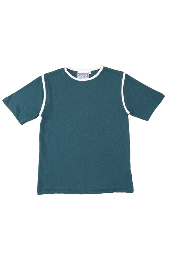 Dunphy Tee | Jungmaven Hemp Clothing & Accessories / Color: Deep Teal