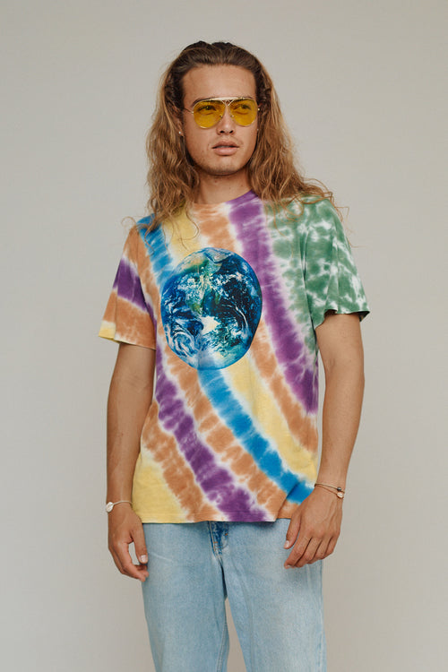 Earth Tie Dyed Jung Tee | Jungmaven Hemp Clothing & Accessories / Color: