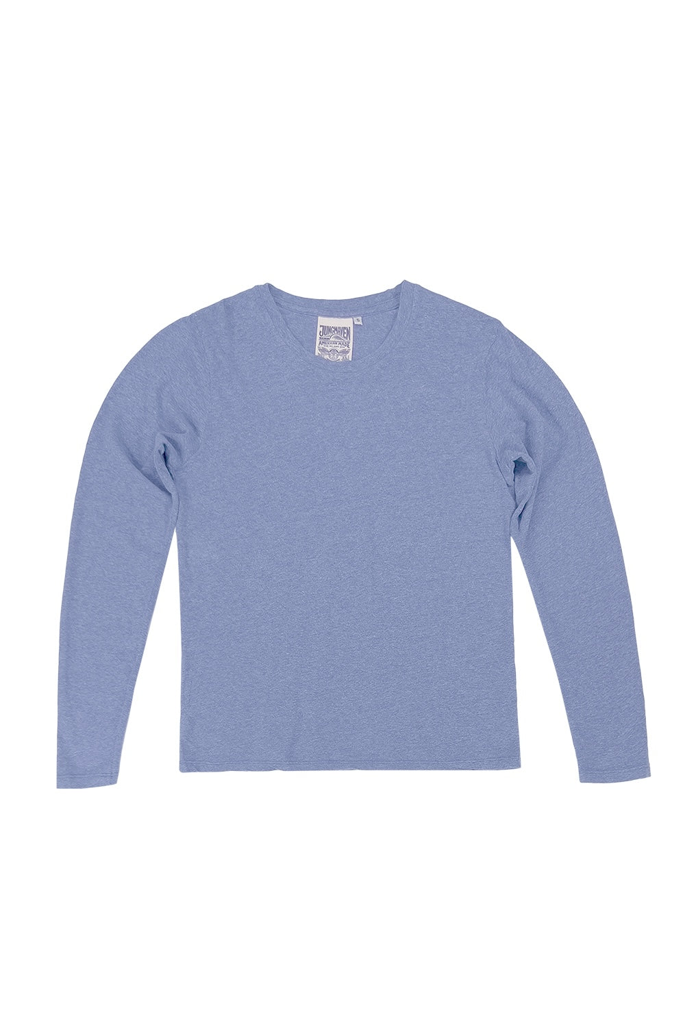 Heathered Encanto Long Sleeve Tee | Jungmaven Hemp Clothing & Accessories / Color: Wisteria