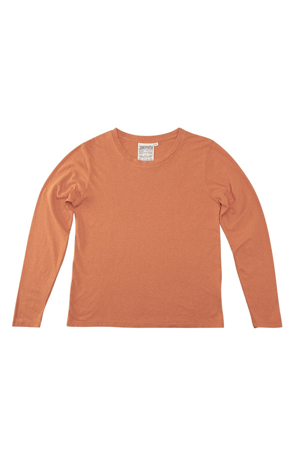 Encanto Long Sleeve Tee | Jungmaven Hemp Clothing & Accessories / Color: Burnt Orange