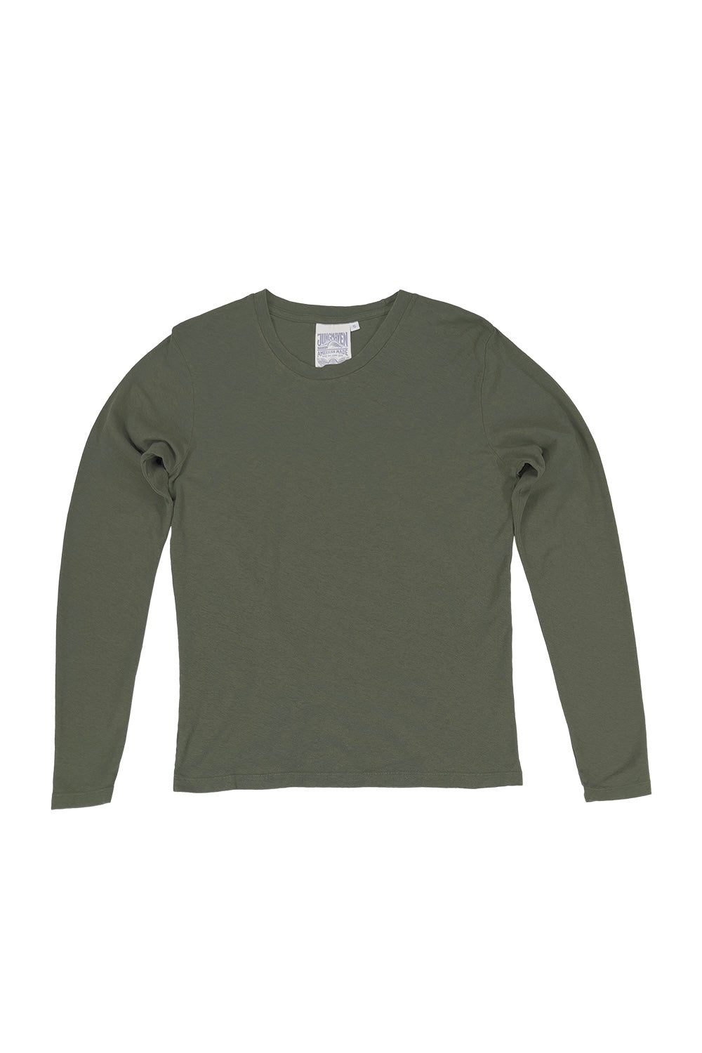 Encanto Long Sleeve Tee | Jungmaven Hemp Clothing & Accessories / Color: Olive Green