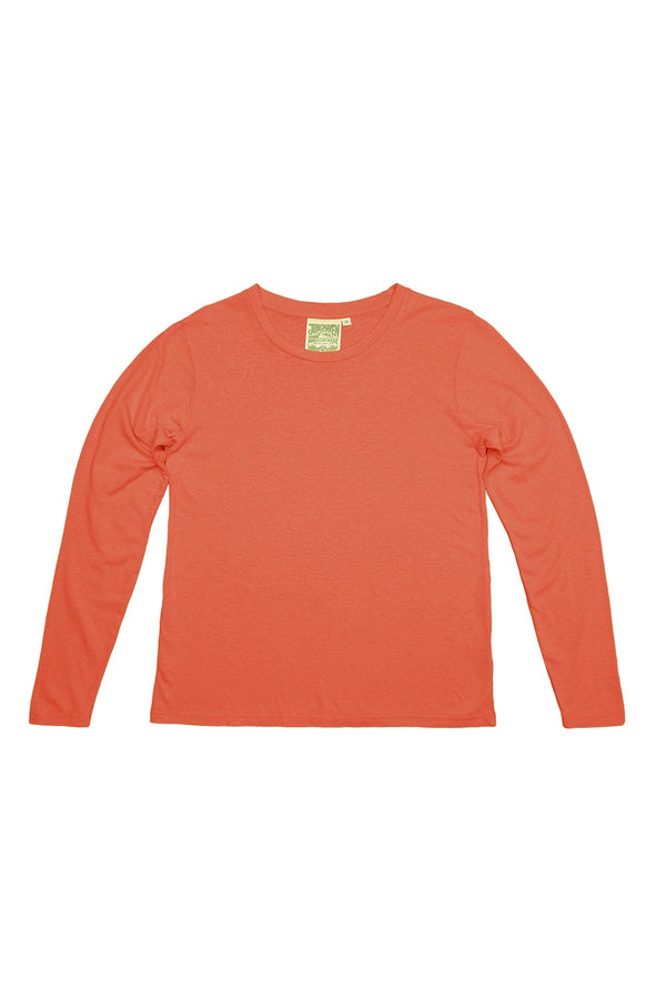 Encanto Long Sleeve Tee | Jungmaven Hemp Clothing & Accessories / Color: Poppy Red