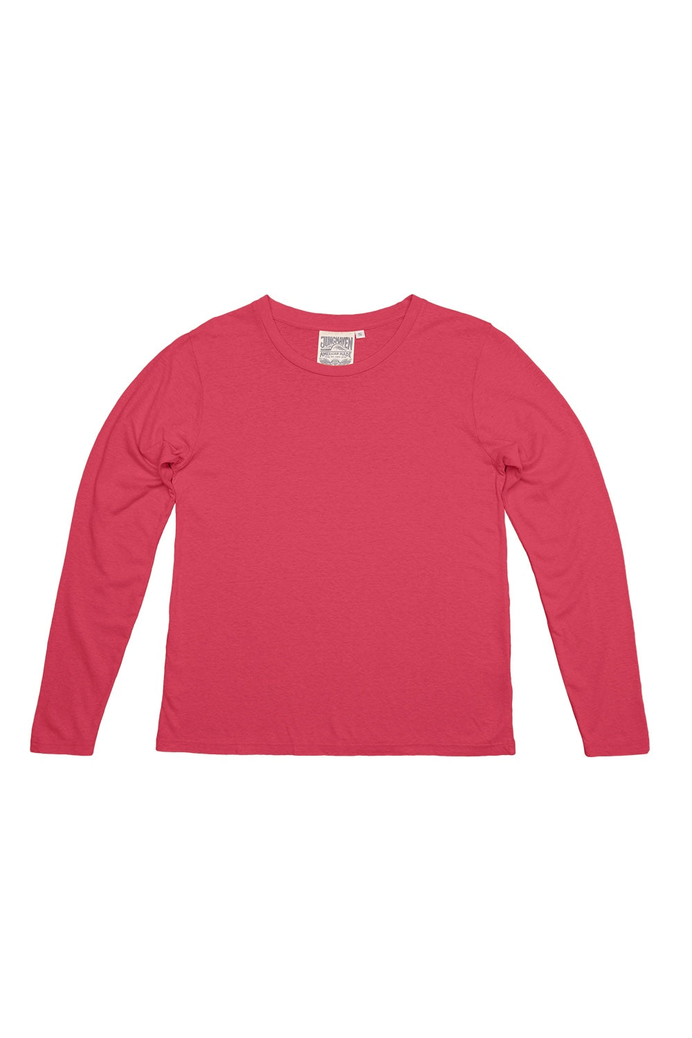 Encanto Long Sleeve Tee | Jungmaven Hemp Clothing & Accessories / Color: Poppy Red