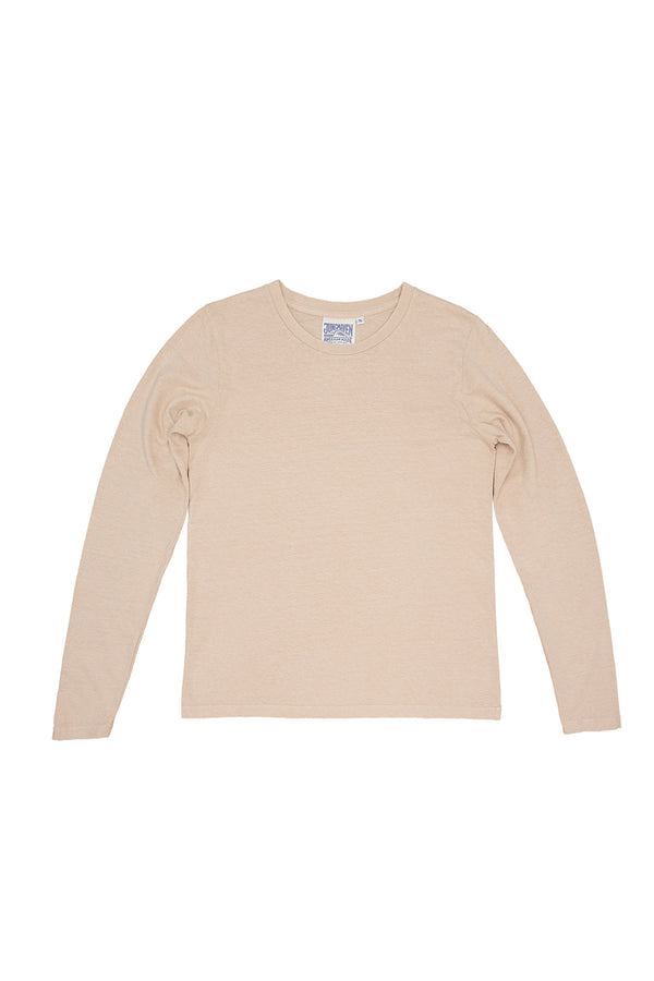Encanto Long Sleeve Tee | Jungmaven Hemp Clothing & Accessories / Color: Stucco Beige
