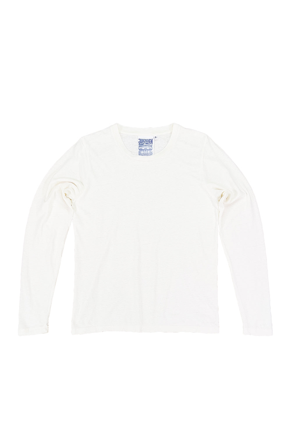 Encanto Long Sleeve Tee | Jungmaven Hemp Clothing & Accessories / Color: Washed White