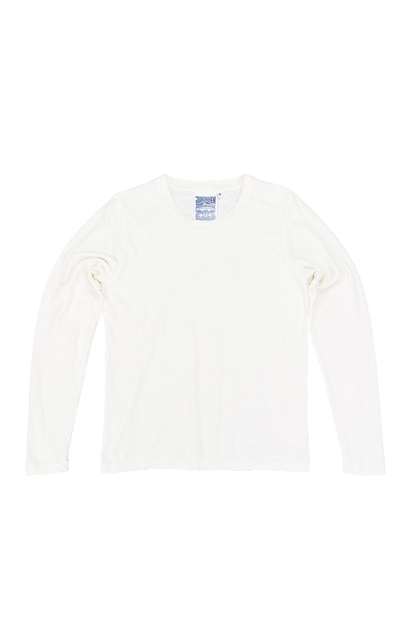 Encanto Long Sleeve Tee | Jungmaven Hemp Clothing & Accessories / Color: Washed White
