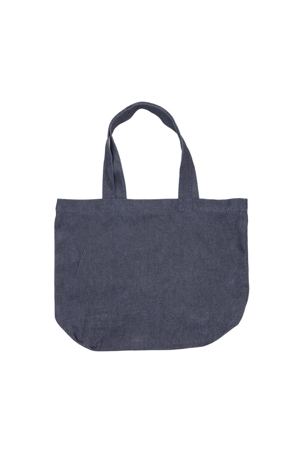 Denim Daily Tote | Jungmaven Hemp Clothing & Accessories / Color: Dark Denim