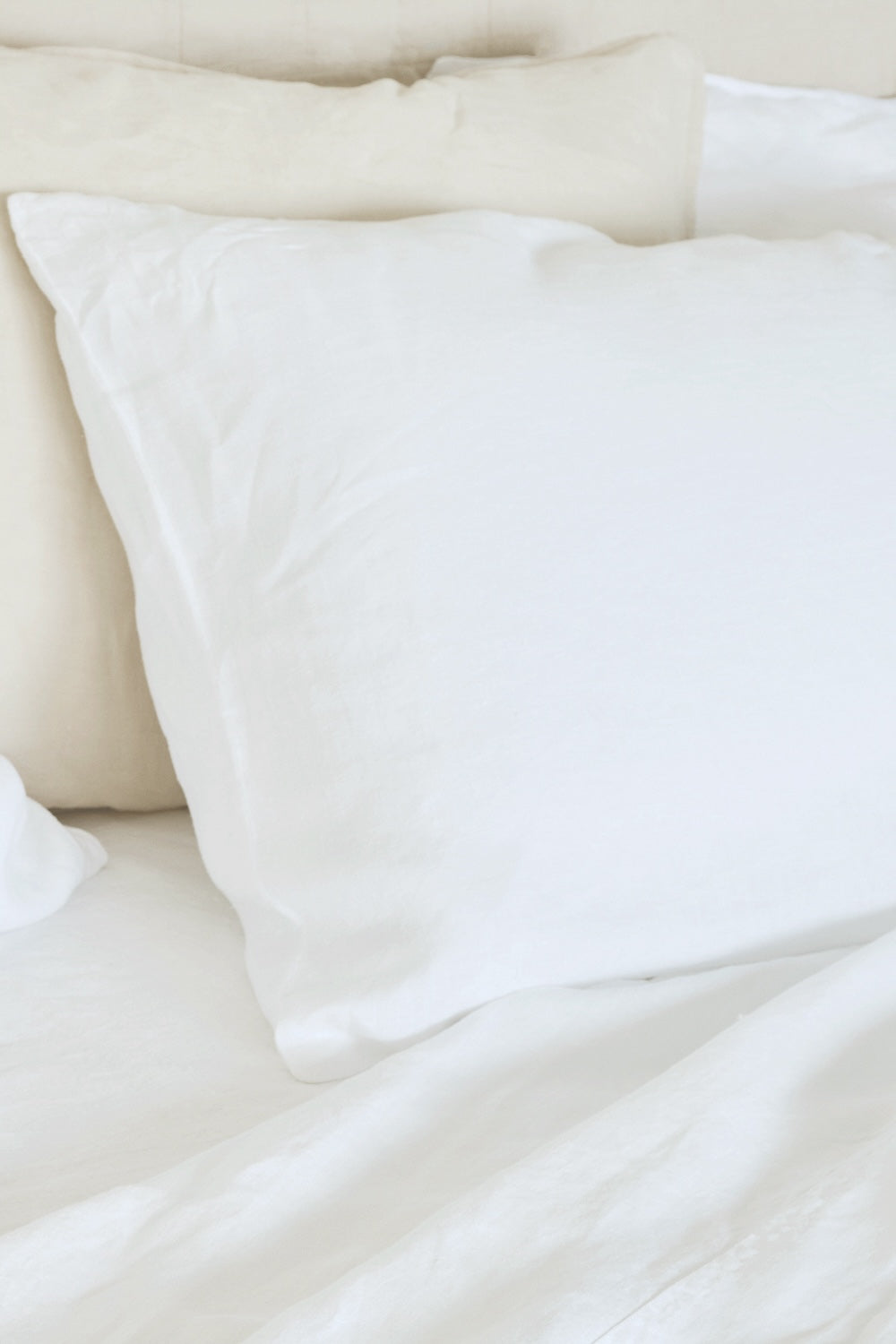 Evenfall Pillowcases | Jungmaven Hemp Clothing & Accessories / Color: Washed White