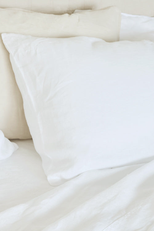 Evenfall Pillowcases | Jungmaven Hemp Clothing & Accessories / Color: White