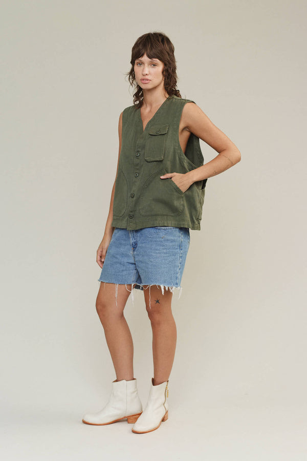 Falcon Vest | Jungmaven Hemp Clothing & Accessories / Color: