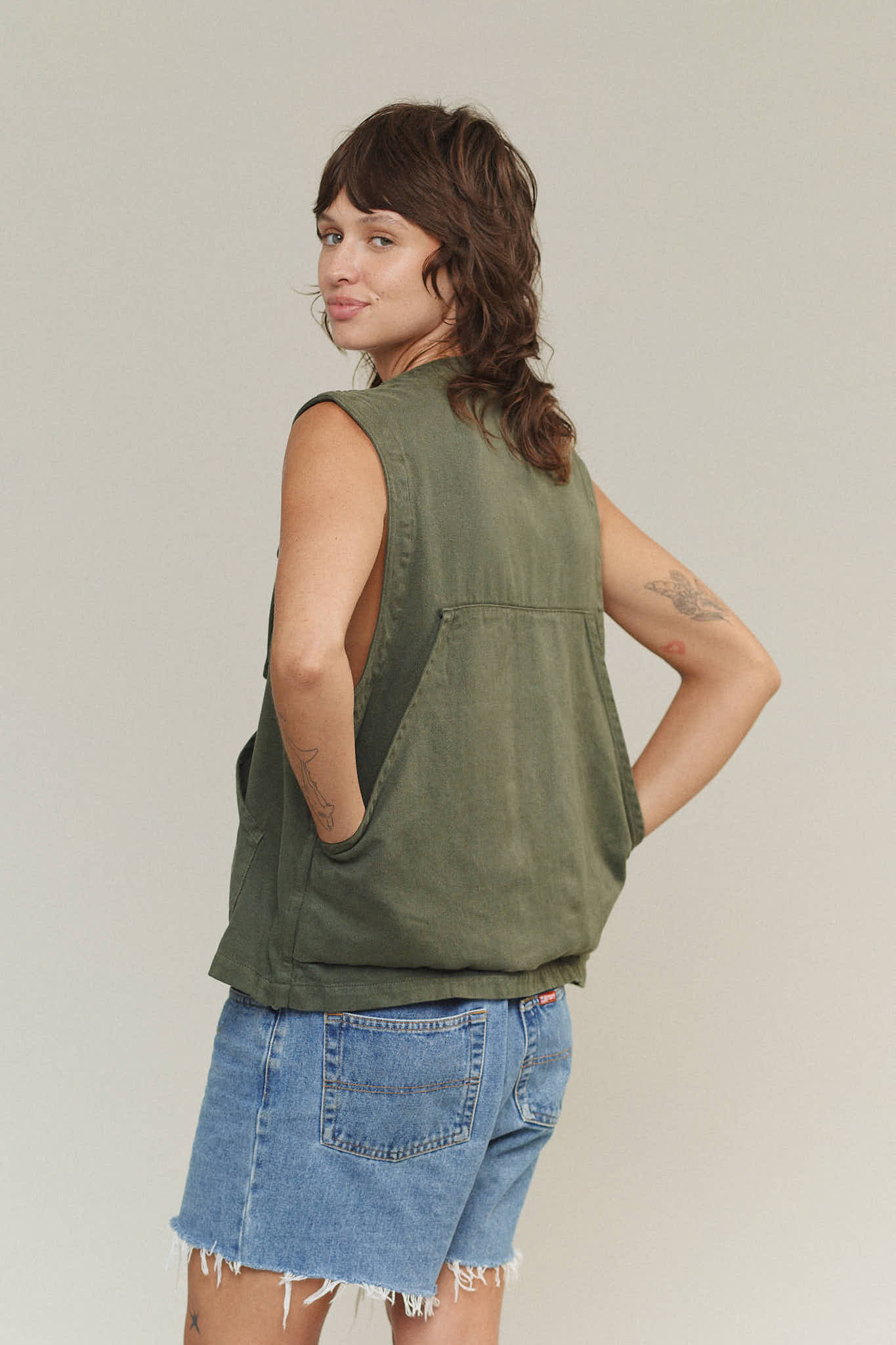 Falcon Vest | Jungmaven Hemp Clothing & Accessories / Color: