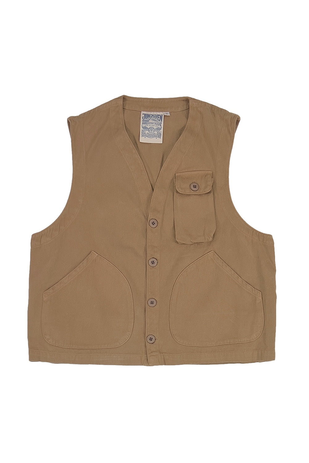 Falcon Vest | Jungmaven Hemp Clothing & Accessories / Color: Coyote