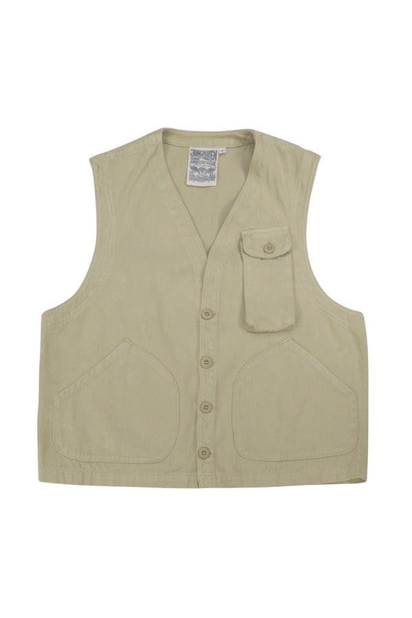 Falcon Vest | Jungmaven Hemp Clothing & Accessories / Color: Desert Khaki