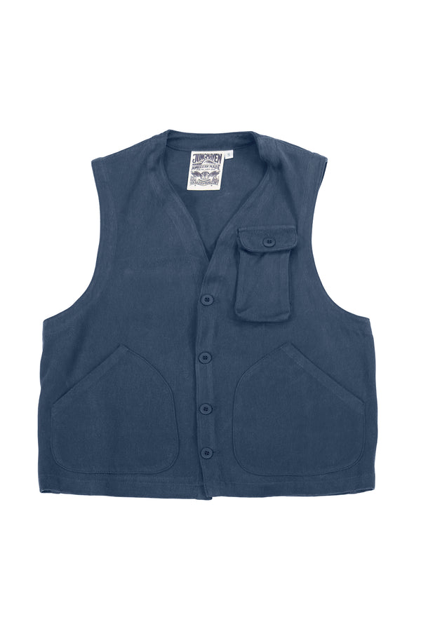 Falcon Vest | Jungmaven Hemp Clothing & Accessories / Color: Navy