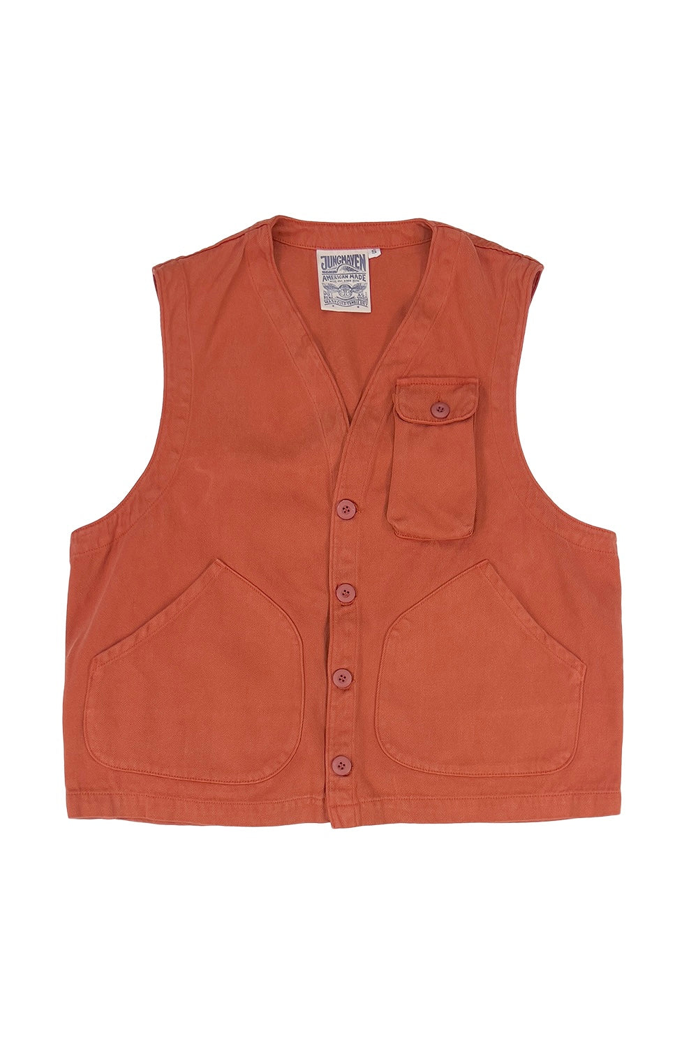 Falcon Vest | Jungmaven Hemp Clothing & Accessories / Color: Rooibos Tea