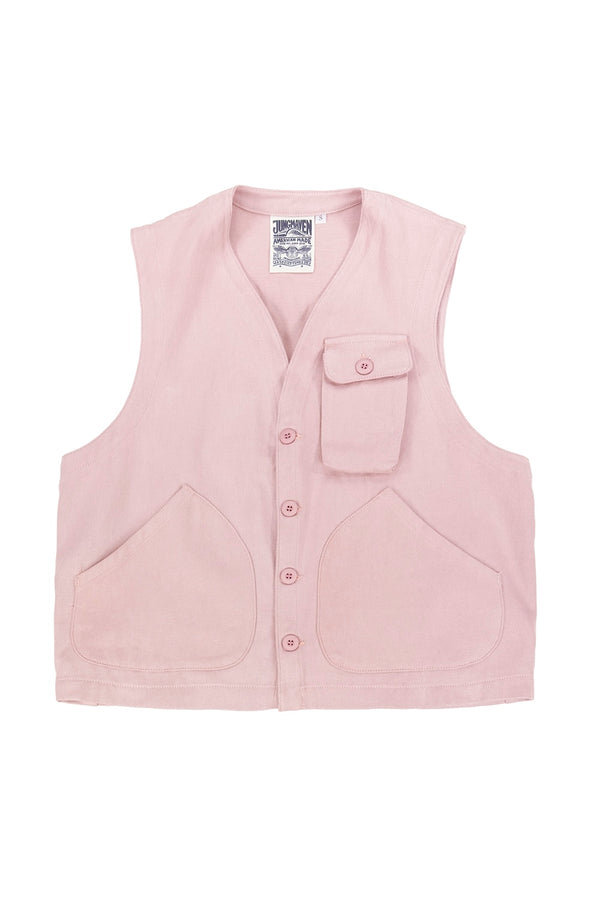 Falcon Vest - Sale Colors | Jungmaven Hemp Clothing & Accessories / Color: Rose Quartz
