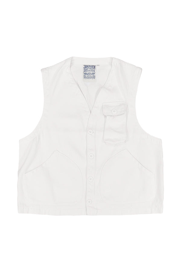 Falcon Vest | Jungmaven Hemp Clothing & Accessories / Color: Washed White