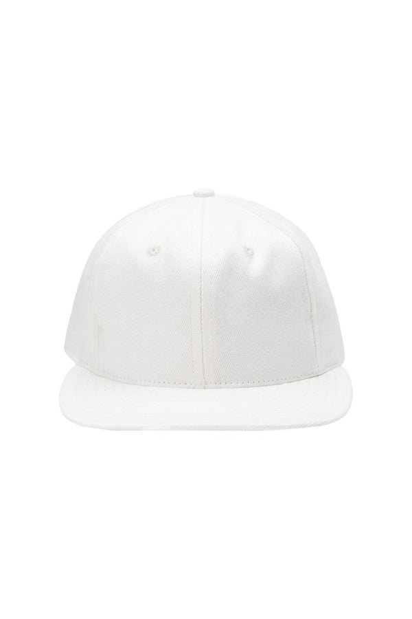 Field Cap | Jungmaven Hemp Clothing & Accessories / Color: White Twill with Red/White/Blue Stripe