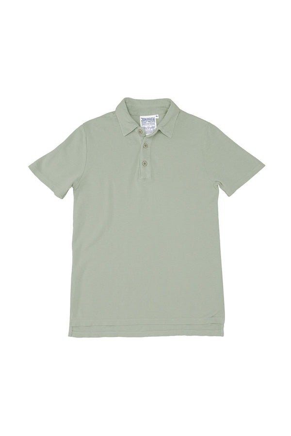 Fields Polo | Jungmaven Hemp Clothing & Accessories / Color: Agave Green