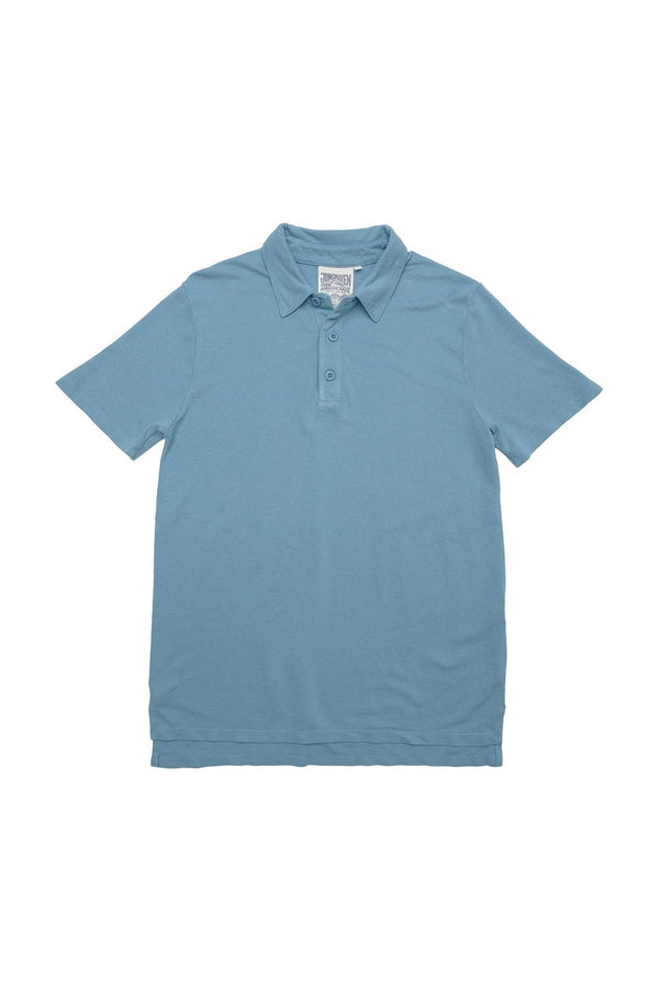 Fields Polo | Jungmaven Hemp Clothing & Accessories / Color: Blue Heaven