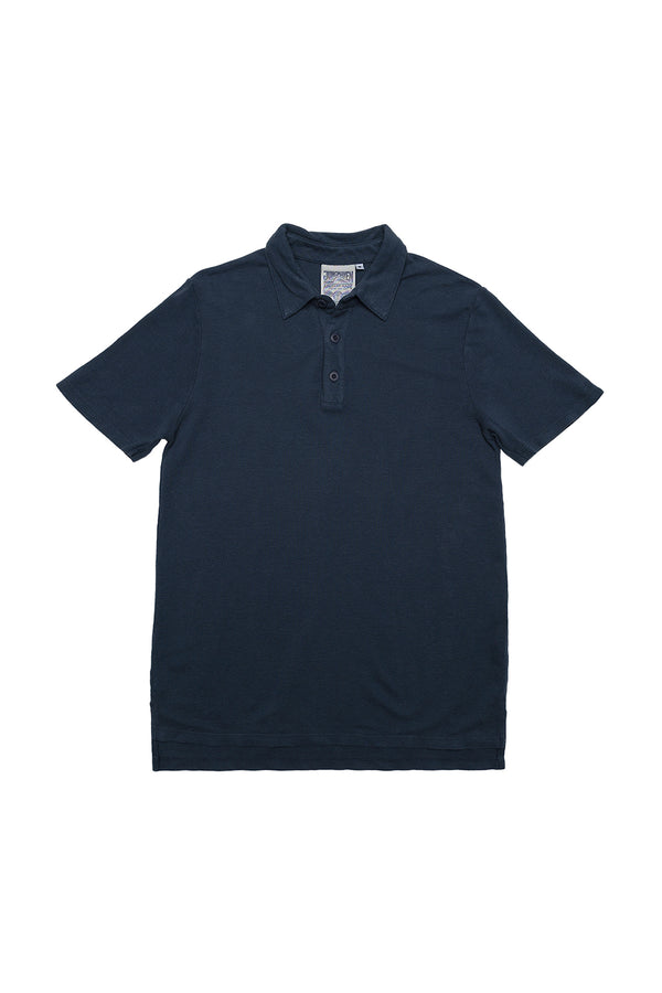 Fields Polo | Jungmaven Hemp Clothing & Accessories / Color: Navy