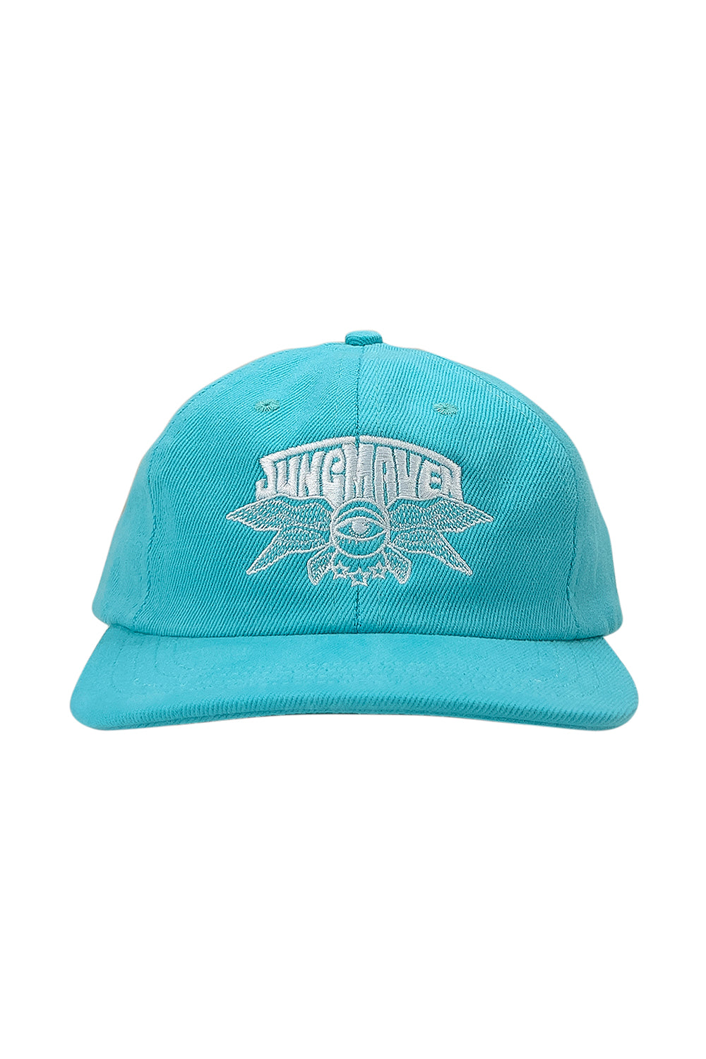 Limited edition Powder Blue Trucker Hat with velcro back