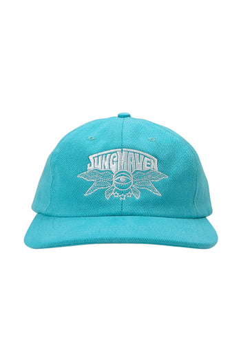 Flying Eye Twill Cap | Jungmaven Hemp Clothing & Accessories / Color: Caribbean Blue