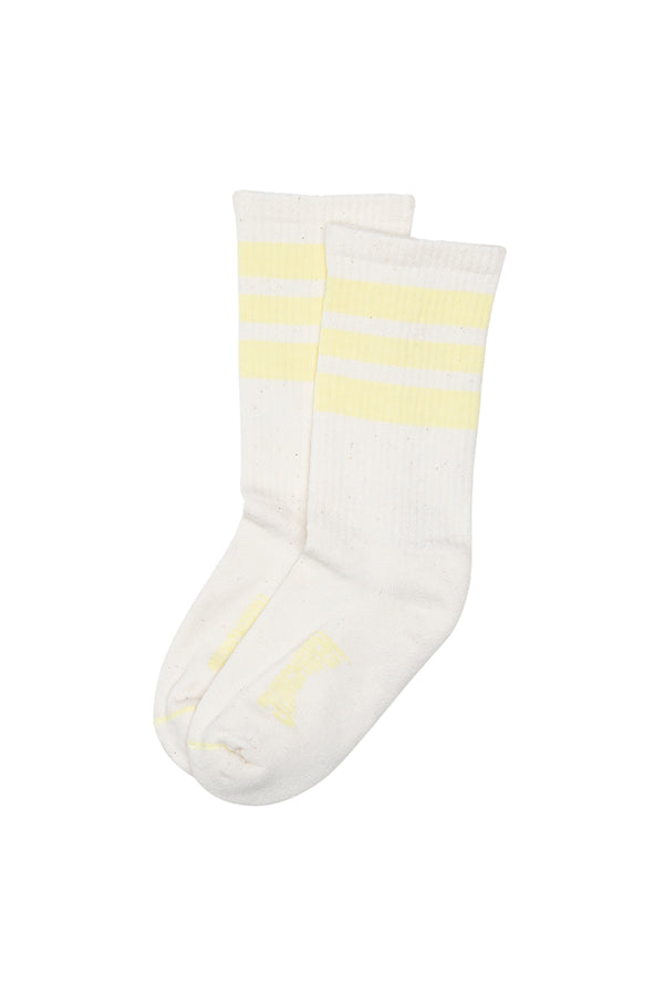 Freestyle Crew Sock | Jungmaven Hemp Clothing & Accessories / Color: Maize