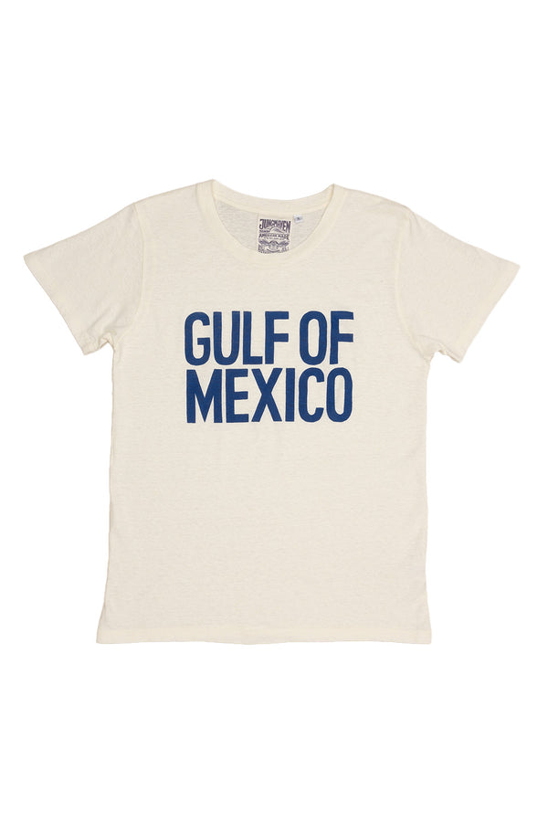 Gulf Of Mexico Lorel Tee | Jungmaven Hemp Clothing & Accessories / Color: Washed White