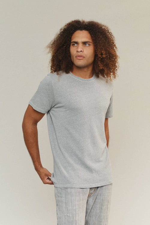 Heathered Baja Tee | Jungmaven Hemp Clothing & Accessories / Color: