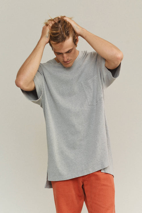 Heathered Big Tee | Jungmaven Hemp Clothing & Accessories / Color: