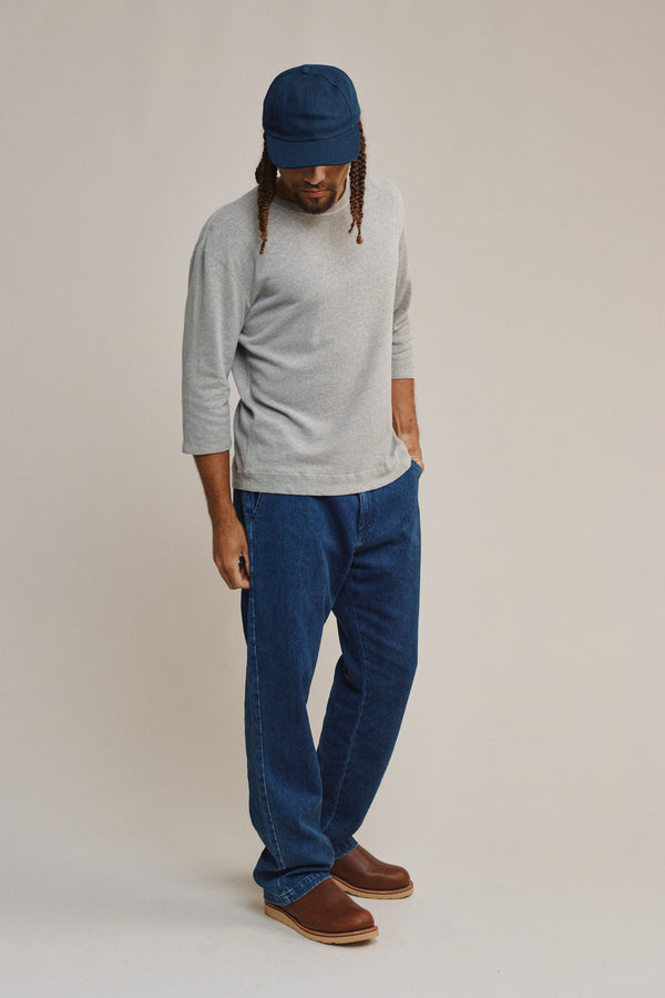 Heathered Cardiff 3/4 Sleeve Tee | Jungmaven Hemp Clothing & Accessories / Color: