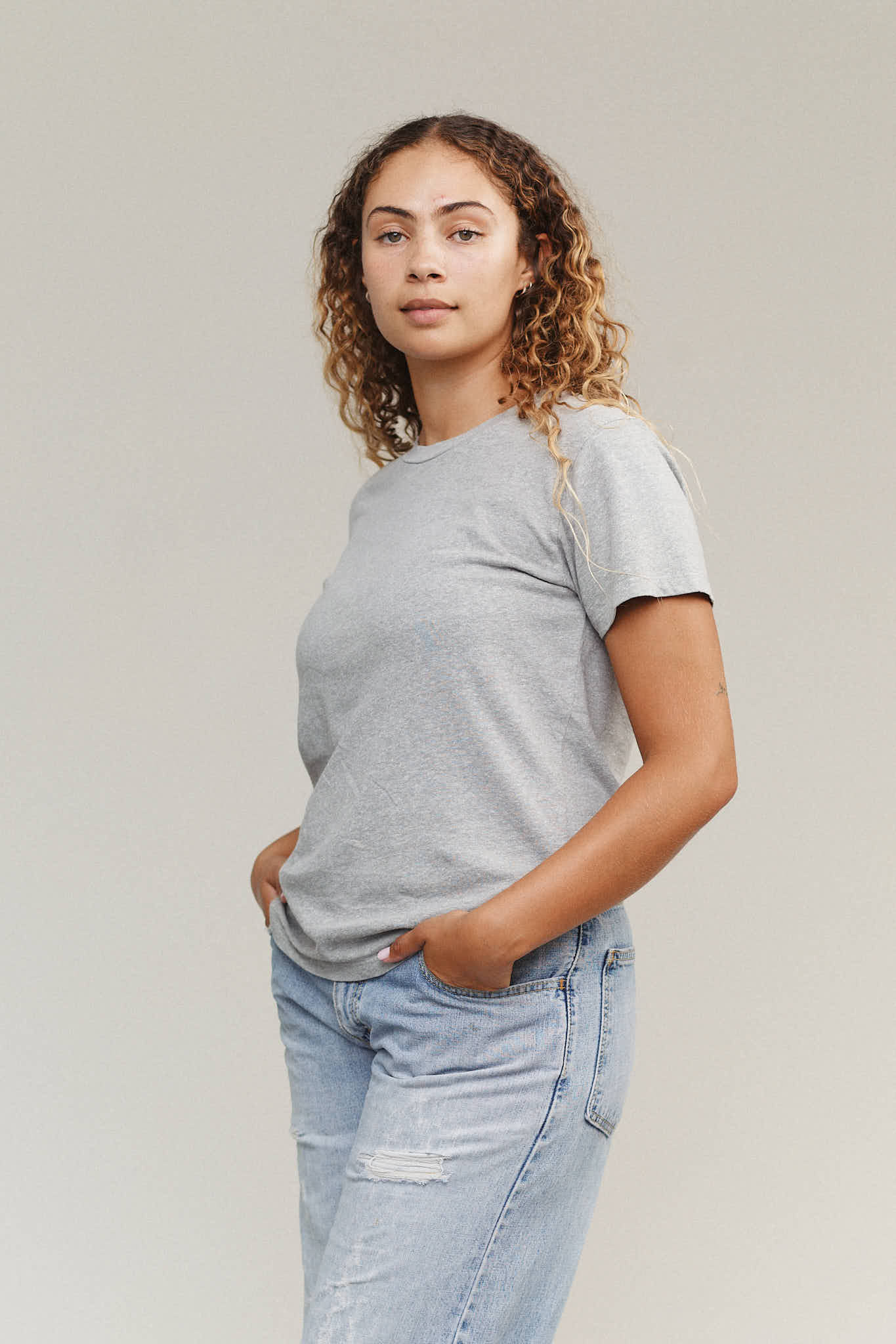 Heathered Lorel Tee | Jungmaven Hemp Clothing & Accessories / Color: