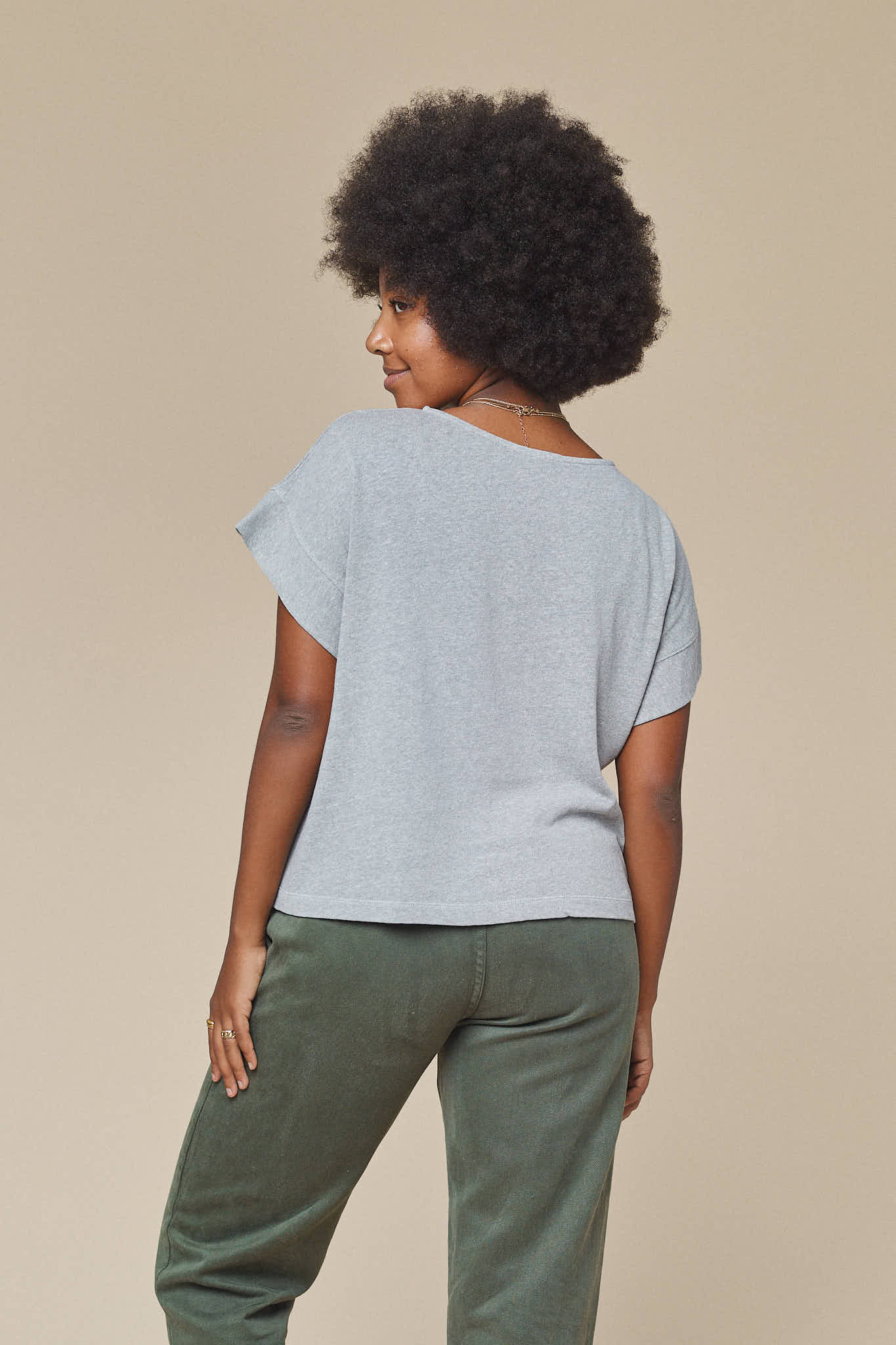 Heathered Taos Top | Jungmaven Hemp Clothing & Accessories / Color: