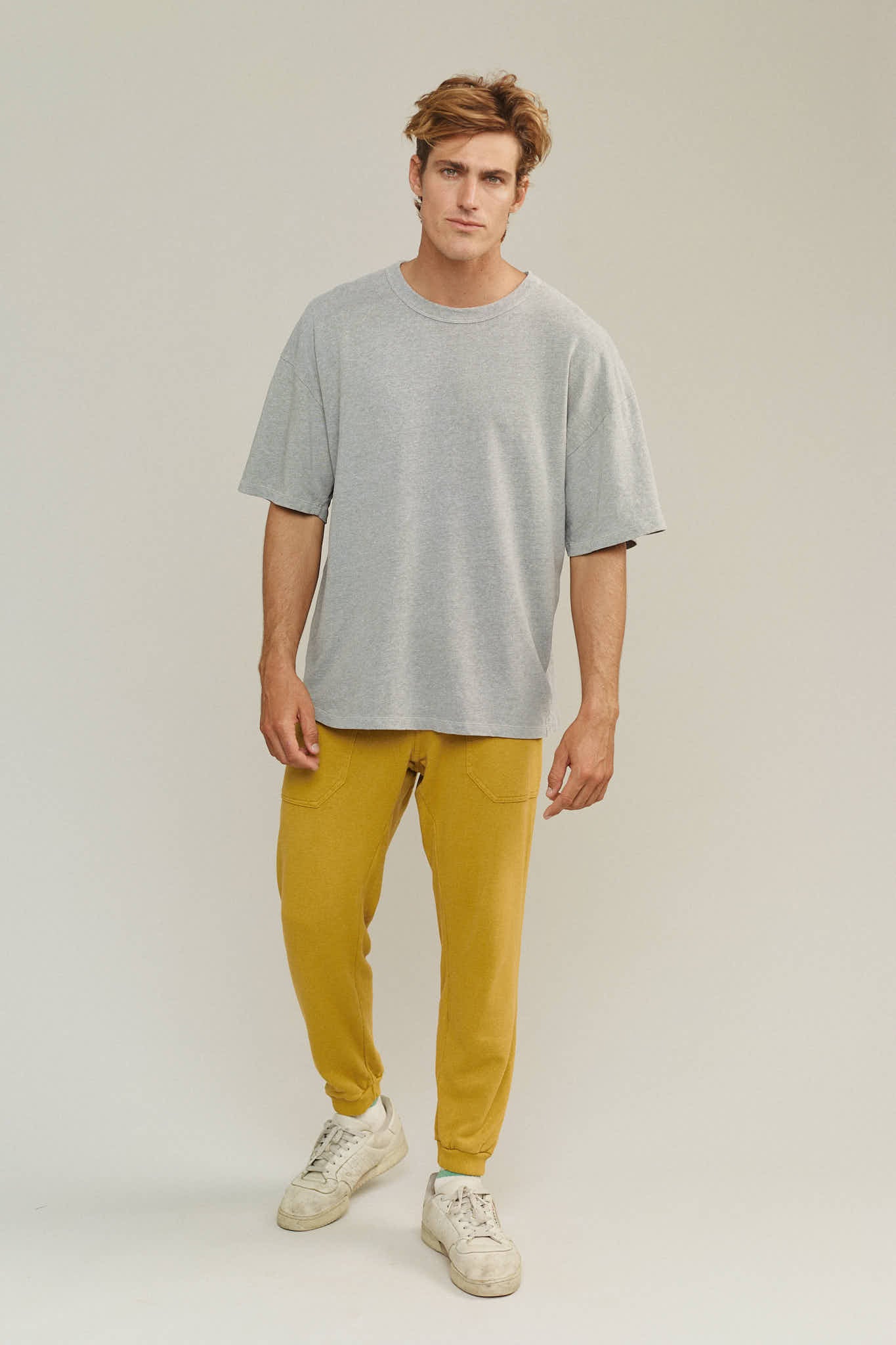 Heathered Vernon Oversized Tee | Jungmaven Hemp Clothing & Accessories / Color: