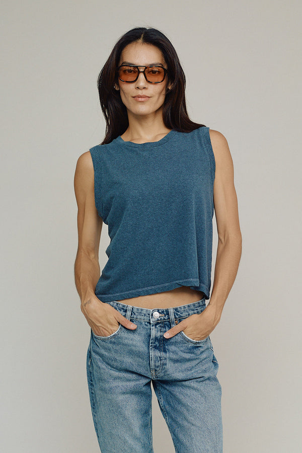 Heathered Phoenix Tee | Jungmaven Hemp Clothing & Accessories / model_desc: Jenna is 5’10” wearing S