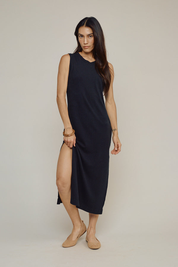 Hermosa Dress | Jungmaven Hemp Clothing & Accessories / model_desc: Jenna is  5’10” wearing XS