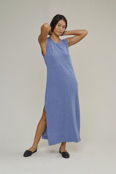 hermosa maxi dress Heathered Hermosa Dress | Jungmaven Hemp Clothing & Accessories