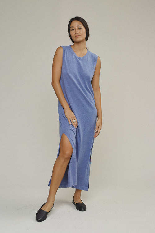Heathered Hermosa Dress | Jungmaven Hemp Clothing & Accessories / Color: