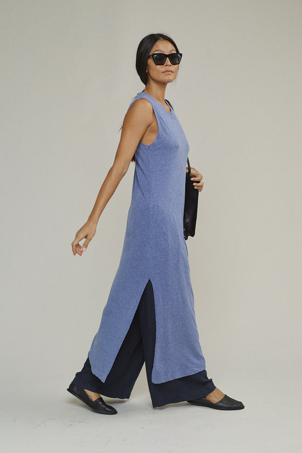 Heathered Hermosa Dress | Jungmaven Hemp Clothing & Accessories / Color: